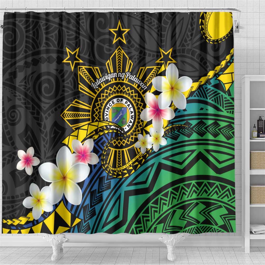 Lalawigan ng Palawan Shower Curtain Philippines Province Land of Promise LT14