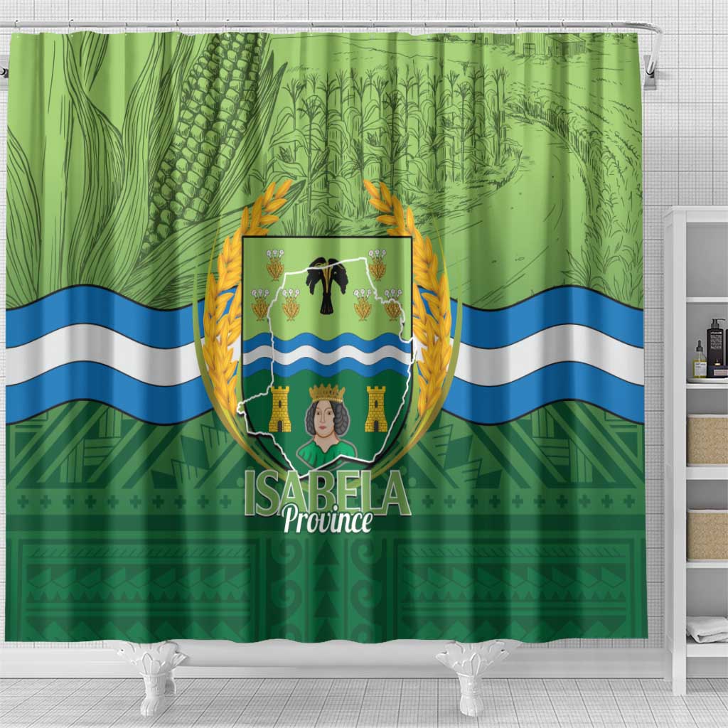 Isabela Philippines Shower Curtain Queen Province Of The North LT14