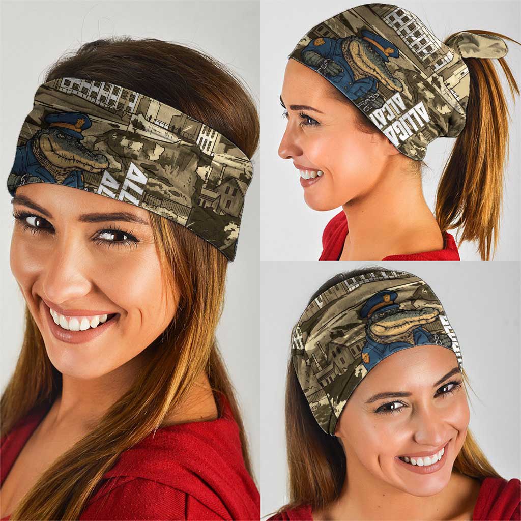 Alligator Alcatraz Neck Gaiter Police Gator Rock Penitentiary LT14