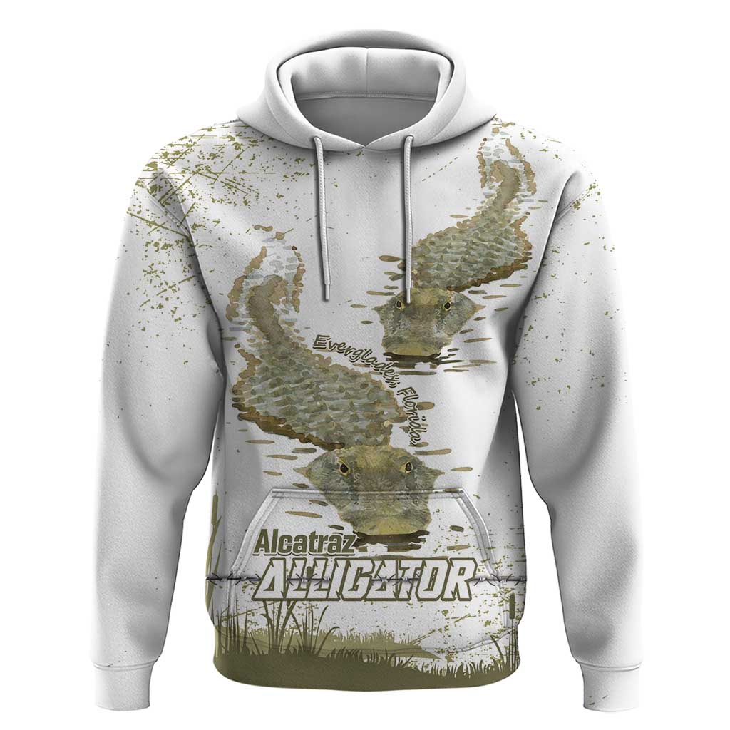 Everglades Florida Alligators Hoodie Alcatraz Est 2025 LT14