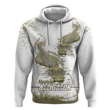 Everglades Florida Alligators Hoodie Alcatraz Est 2025 LT14