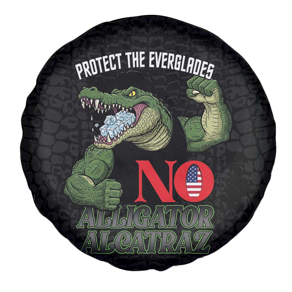 Protect The Everglades Spare Tire Cover Gator No Alligator Alcatraz LT14