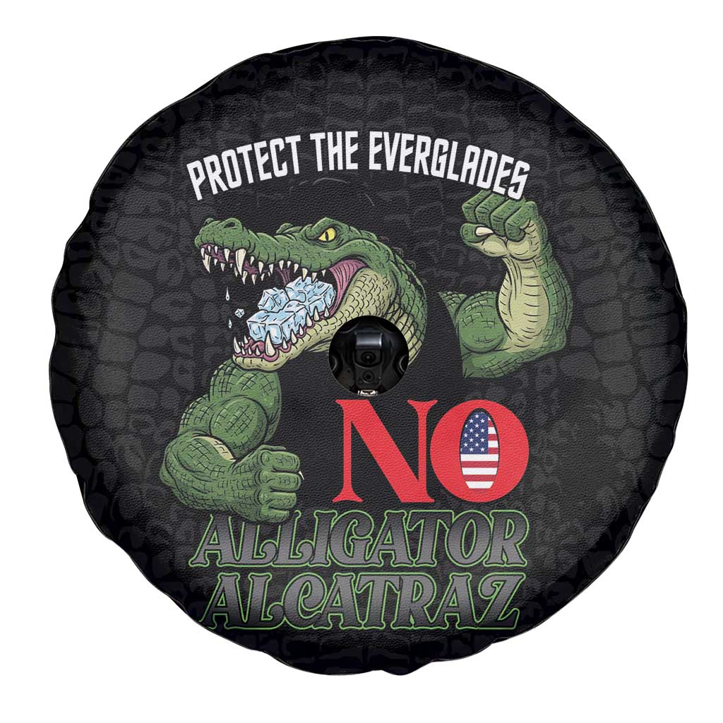 Protect The Everglades Spare Tire Cover Gator No Alligator Alcatraz LT14