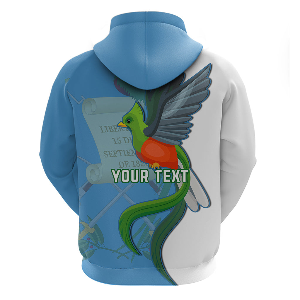 Custom Guatemala Independence Day Hoodie Guatemalan Quetzal 202st Anniversary LT14