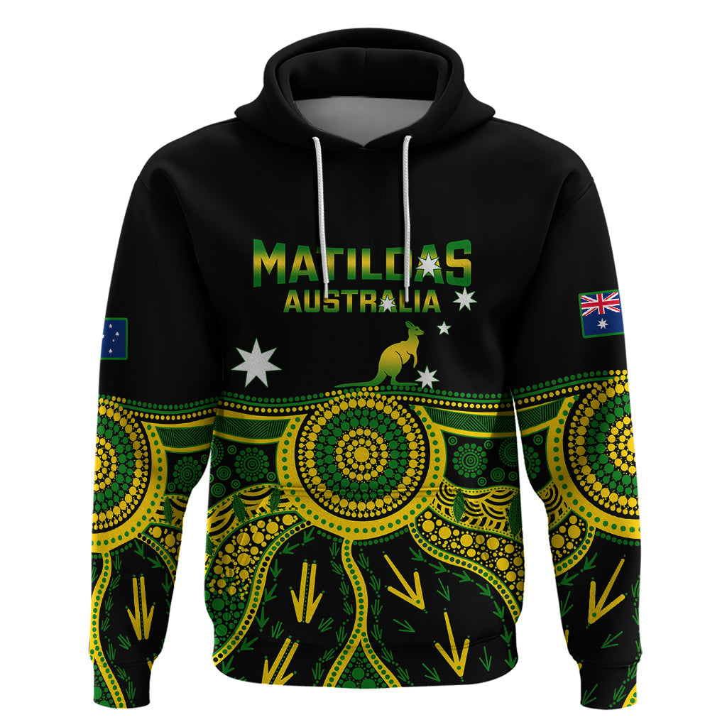 Australia Soccer Hoodie Aboriginal Go Matildas 2023 World Cup LT14