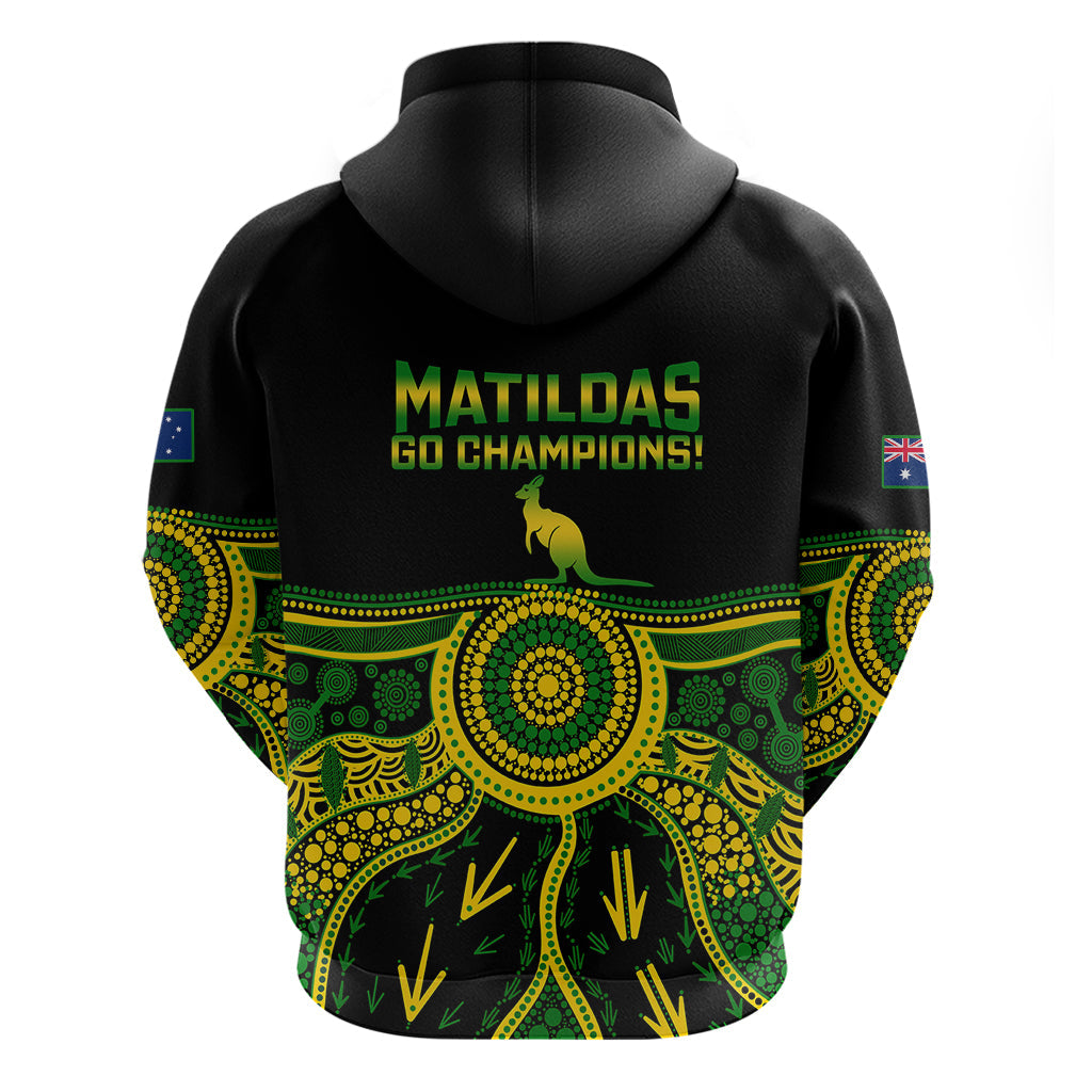 Australia Soccer Hoodie Aboriginal Go Matildas 2023 World Cup LT14