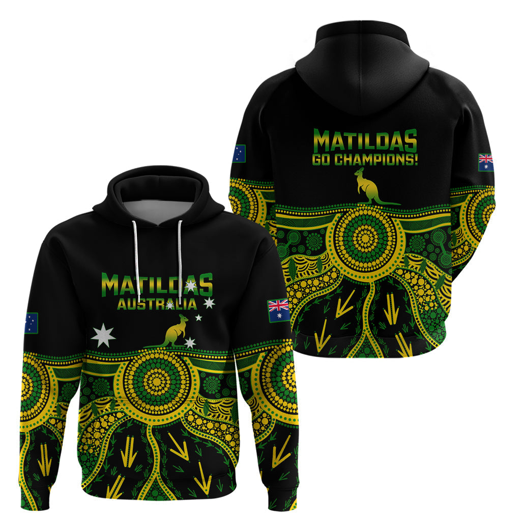 Australia Soccer Hoodie Aboriginal Go Matildas 2023 World Cup LT14