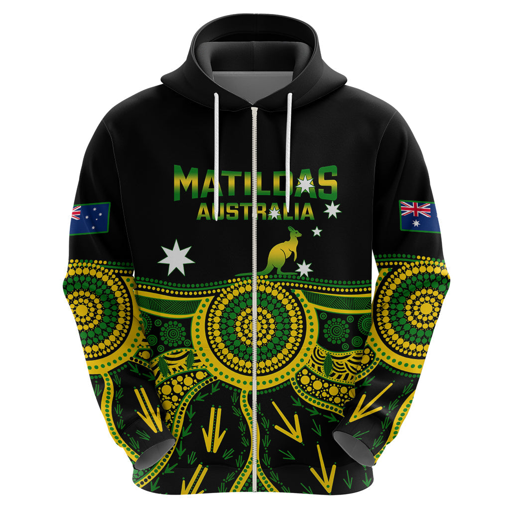 Australia Soccer Hoodie Aboriginal Go Matildas 2023 World Cup LT14