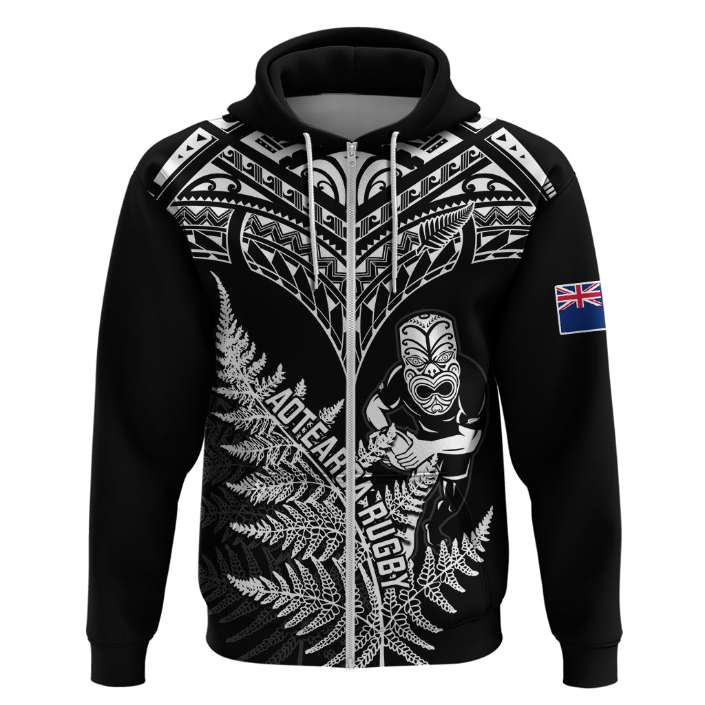 New Zealand Silver Fern Rugby Hoodie Go All Black 2023 World Cup LT14