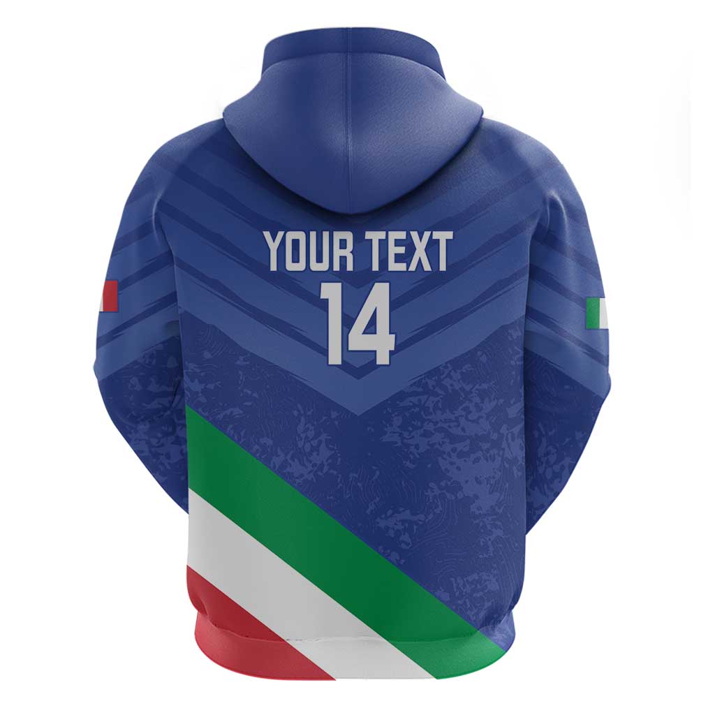 Custom Italy Volleyball Hoodie 2025 Gli Azzurri LT14