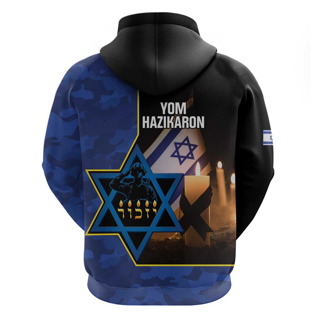 Yom HaZikaron Israel Hoodie We Will Always Remember Camouflage Style LT14