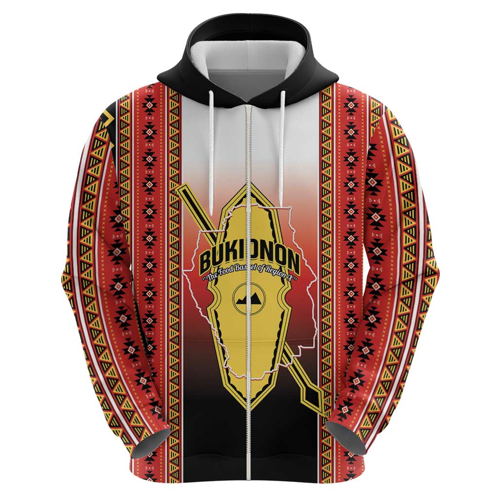 Personalised Bukidnon Philippines Hoodie The Food Basket of Region X LT14