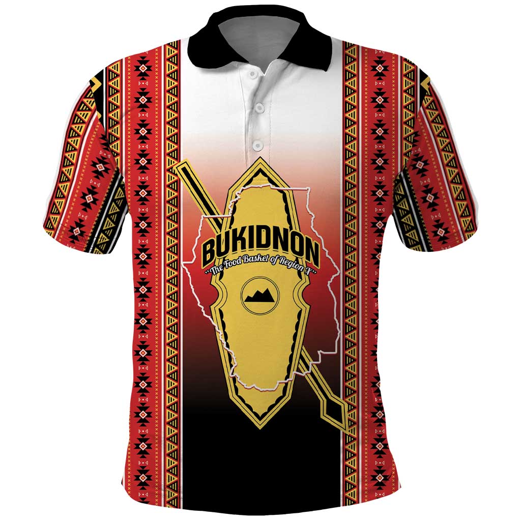 Personalised Bukidnon Philippines Polo Shirt The Food Basket of Region X LT14