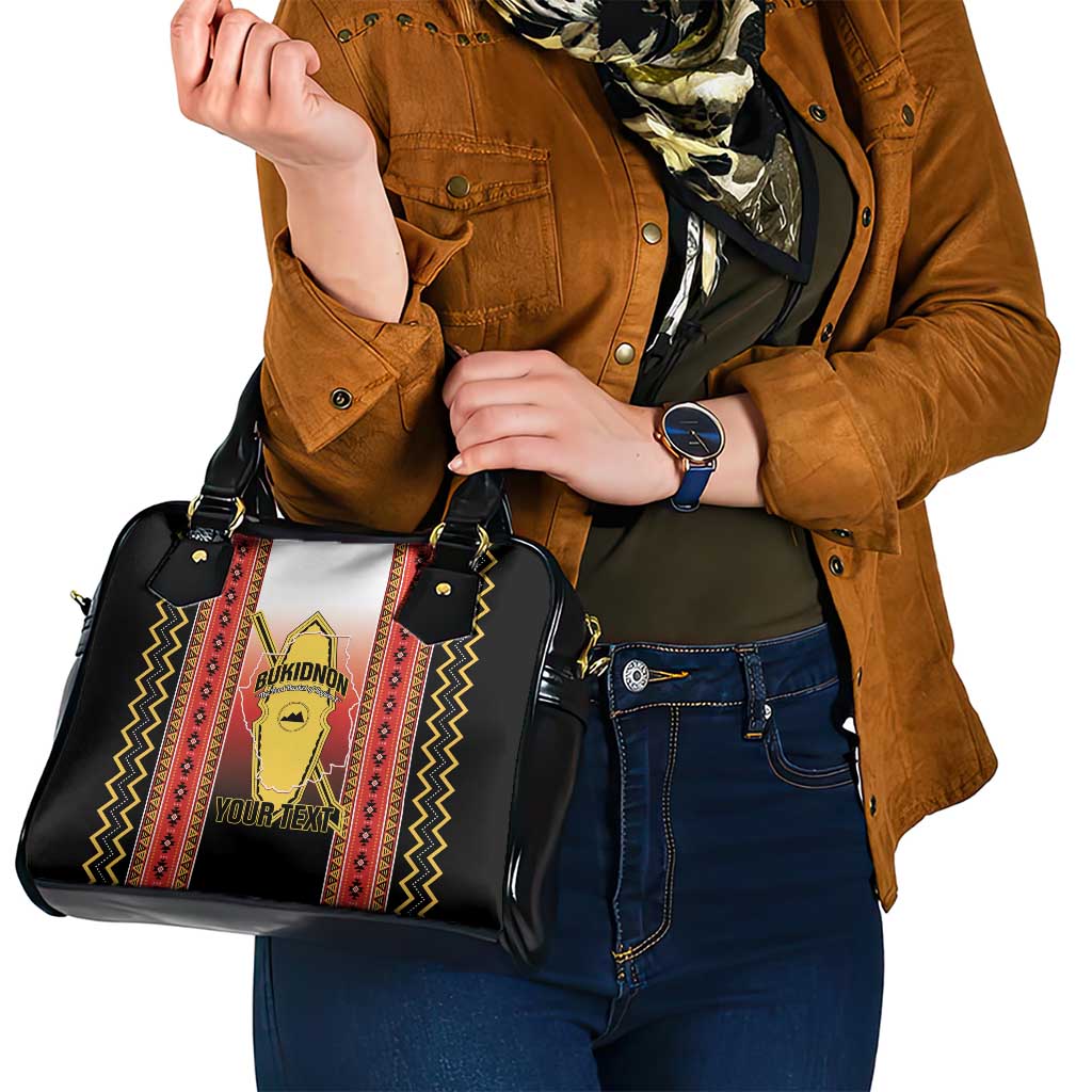 Personalised Bukidnon Philippines Shoulder Handbag The Food Basket of Region X LT14
