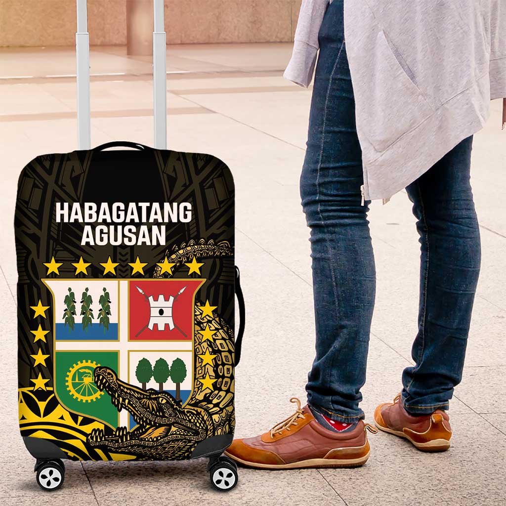 Agusan del Sur Philippines Luggage Cover Habagatang Agusan Lolong LT14