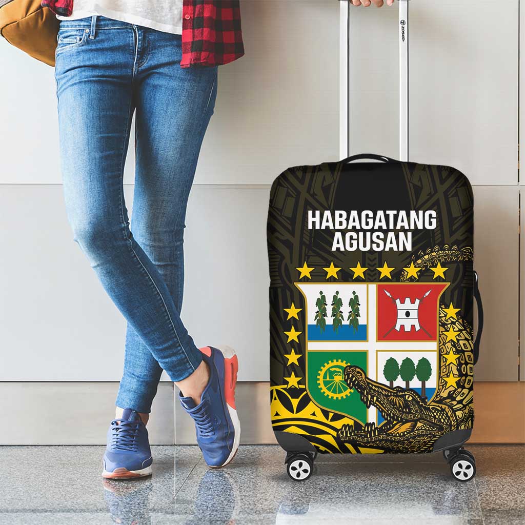 Agusan del Sur Philippines Luggage Cover Habagatang Agusan Lolong LT14