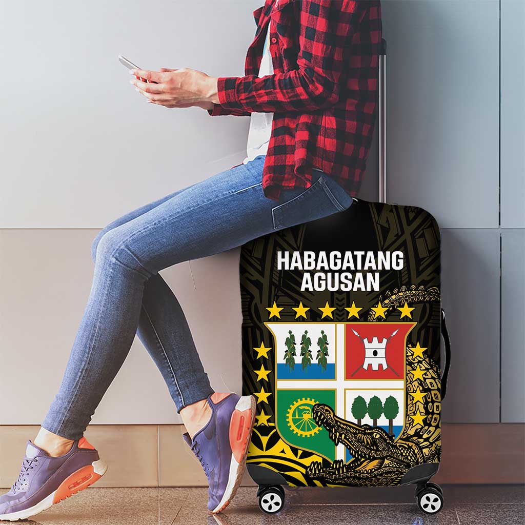 Agusan del Sur Philippines Luggage Cover Habagatang Agusan Lolong LT14