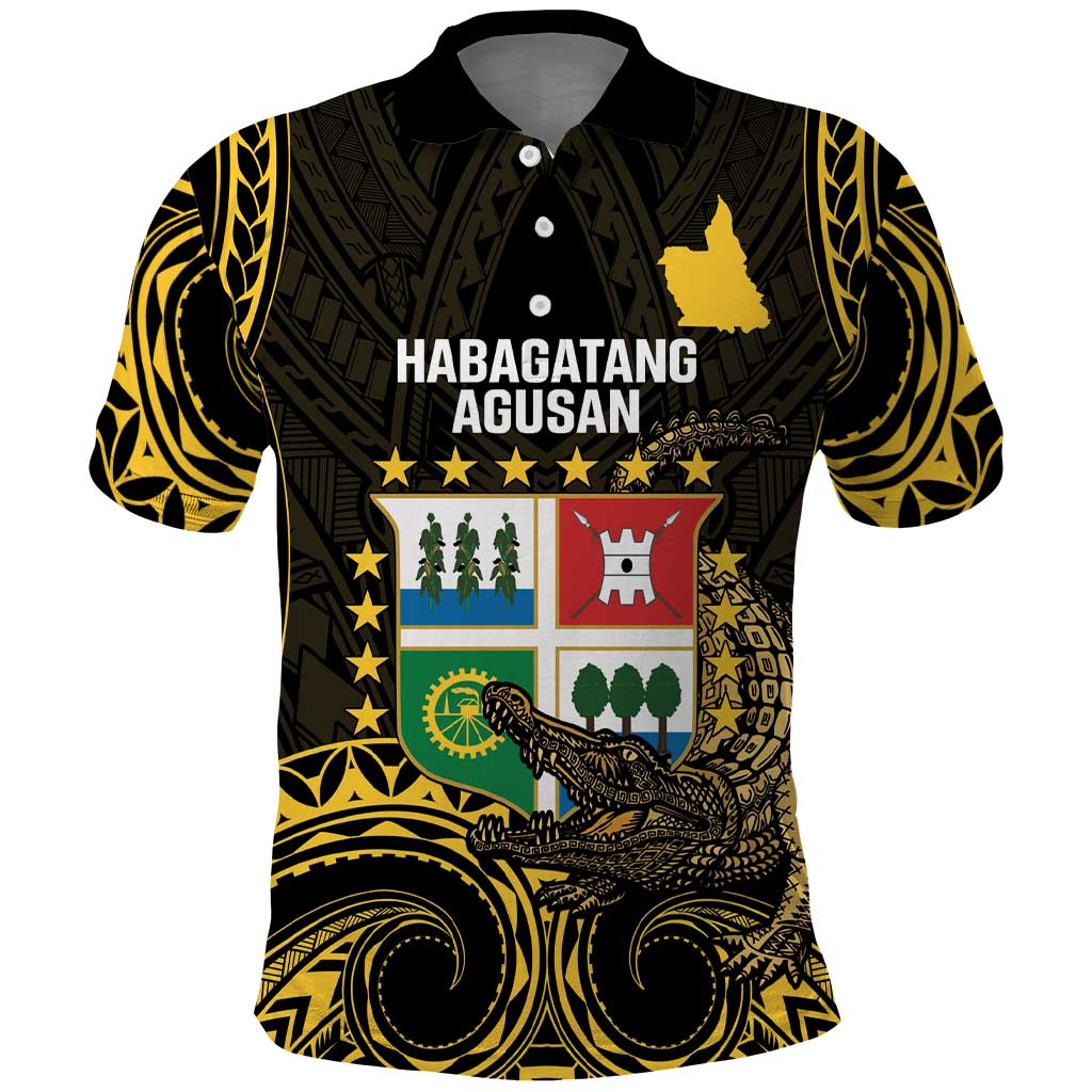 Agusan del Sur Philippines Polo Shirt Habagatang Agusan Lolong LT14