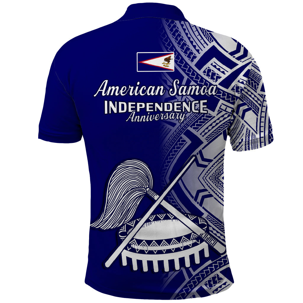 Polynesian Pride American Samoa Polo Shirt July 4 Independence Day LT14