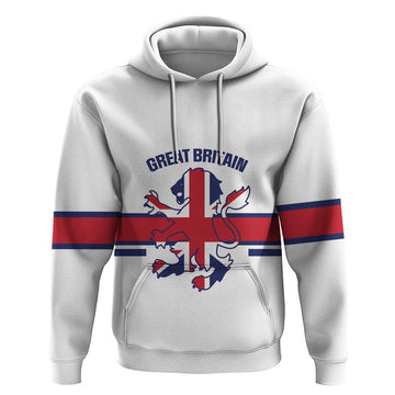 Custom Great Britain Hockey Hoodie 2025 Go Champions LT14