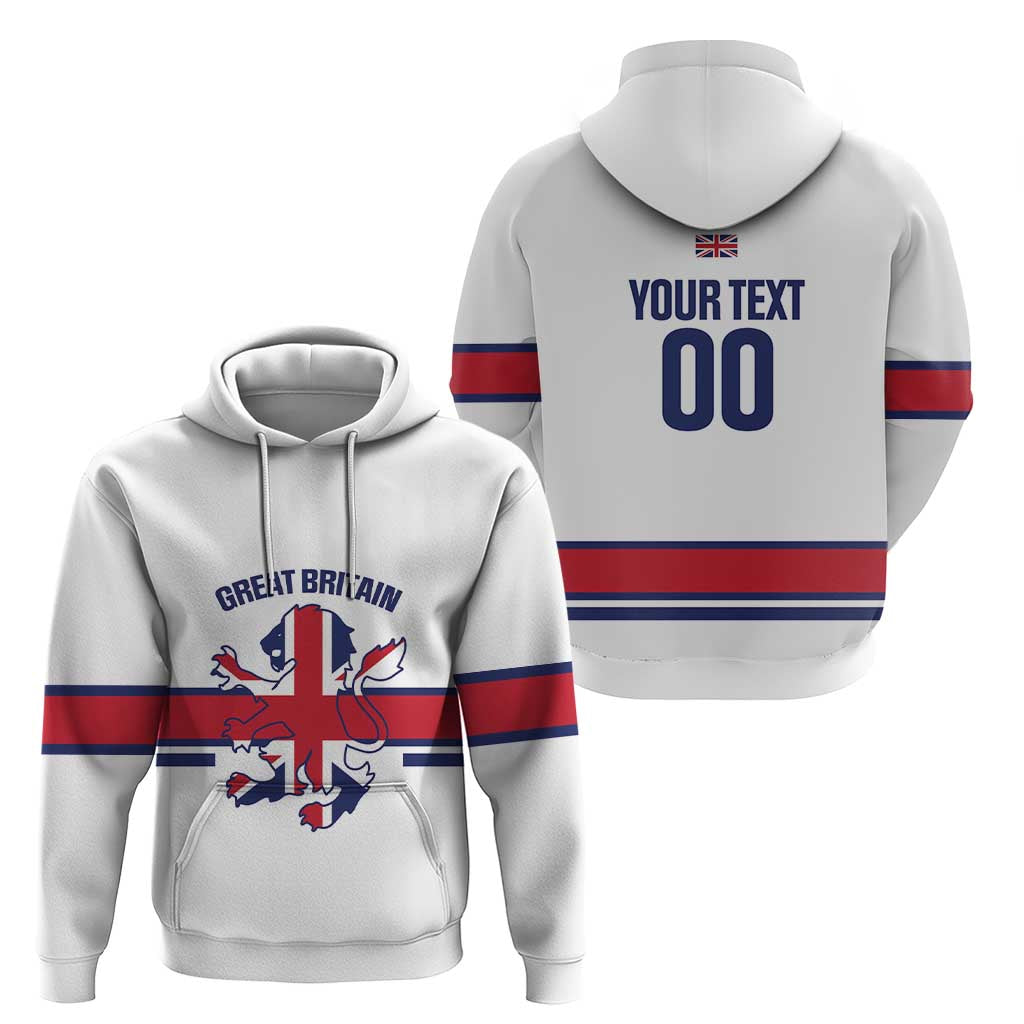 Custom Great Britain Hockey Hoodie 2025 Go Champions LT14