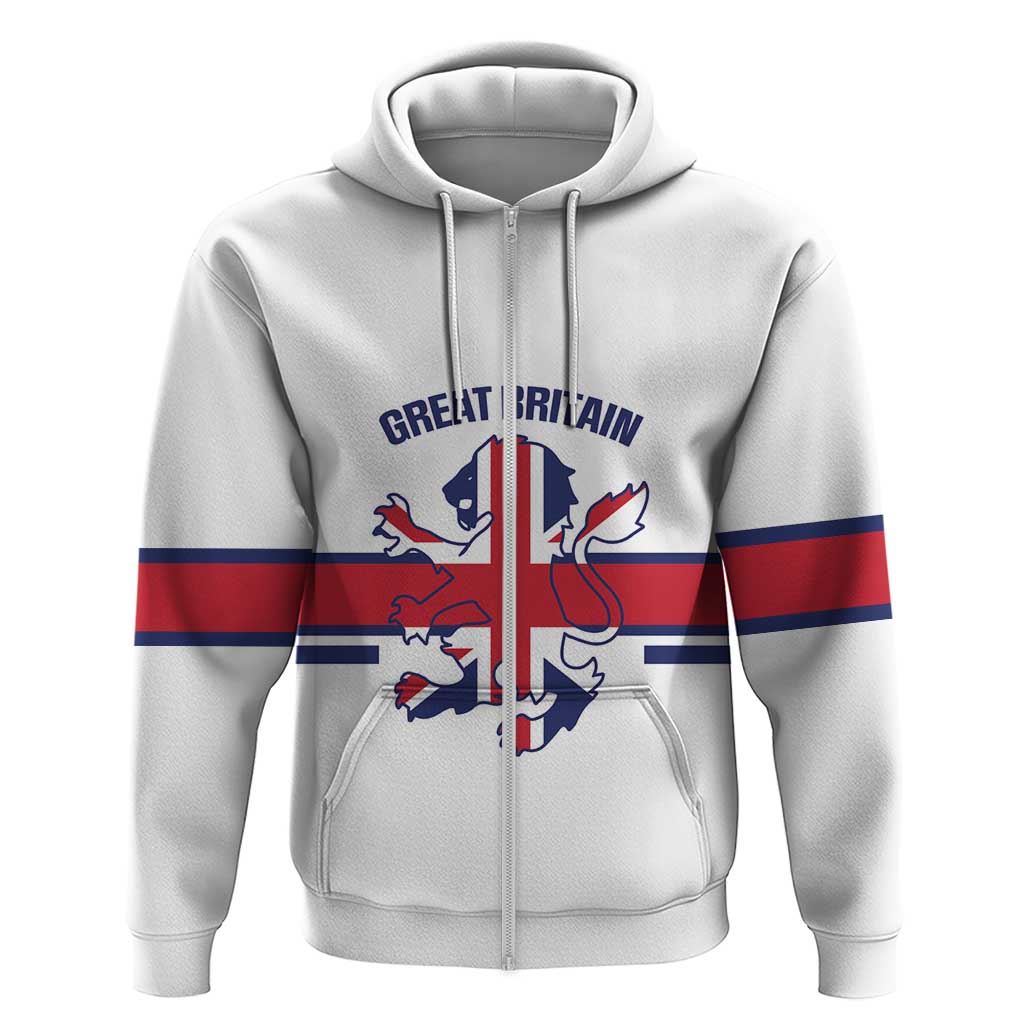 Custom Great Britain Hockey Hoodie 2025 Go Champions LT14