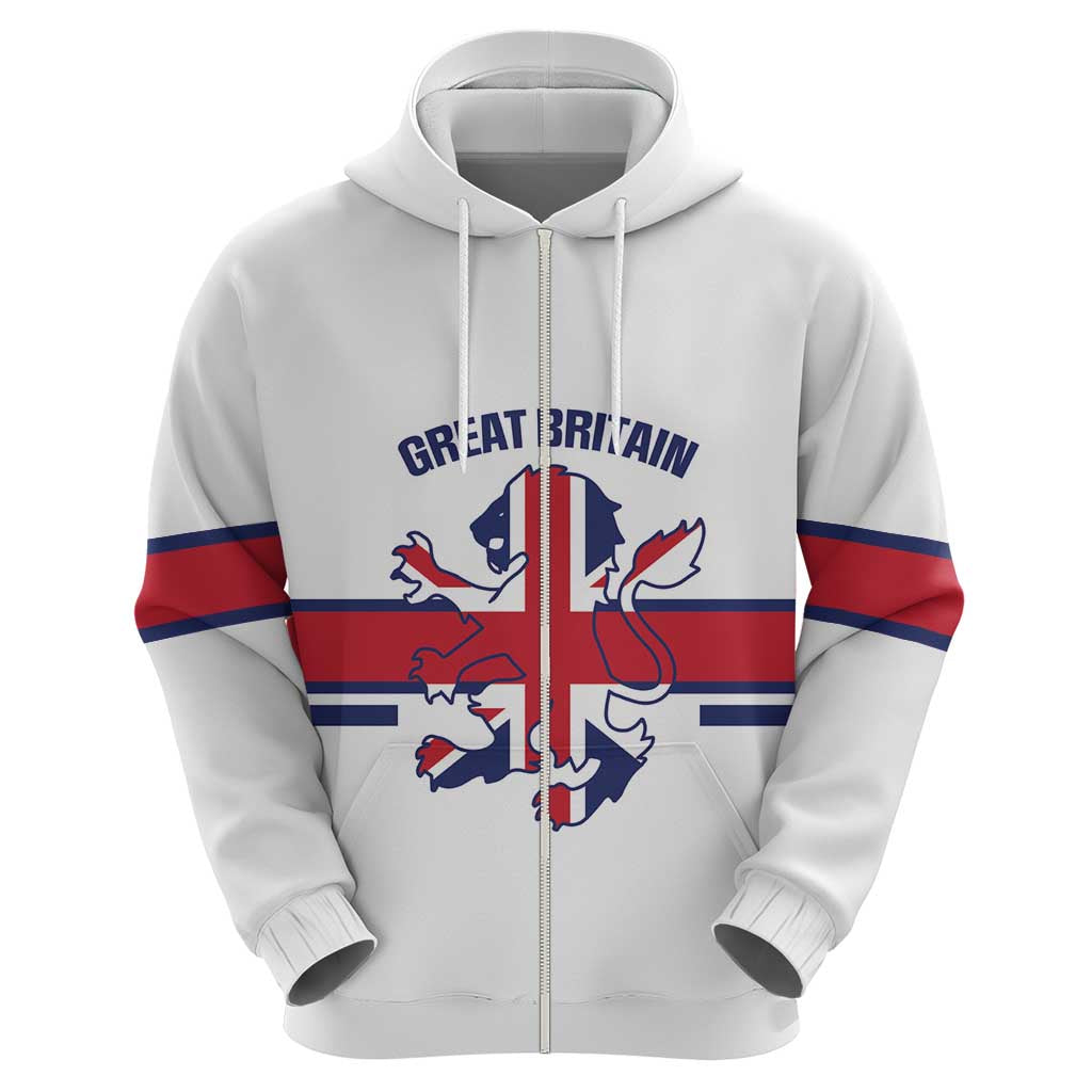Custom Great Britain Hockey Hoodie 2025 Go Champions LT14