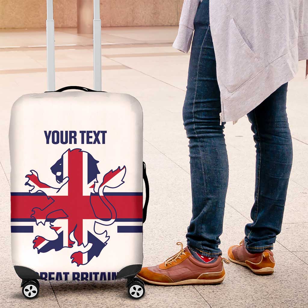 Custom Great Britain Hockey Luggage Cover 2025 Go Champions LT14