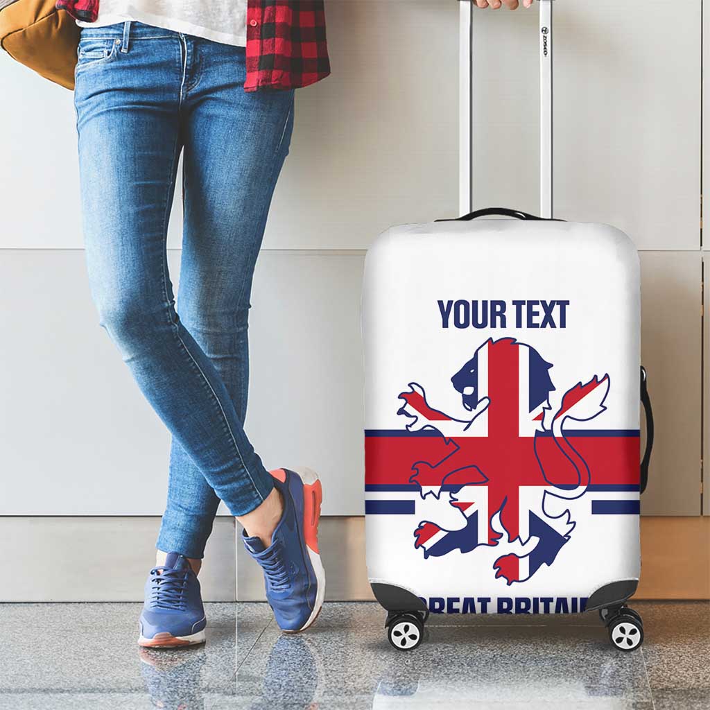 Custom Great Britain Hockey Luggage Cover 2025 Go Champions LT14