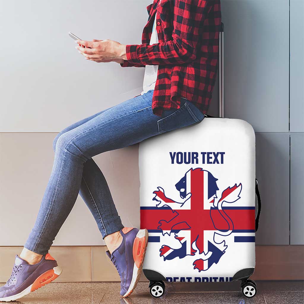 Custom Great Britain Hockey Luggage Cover 2025 Go Champions LT14