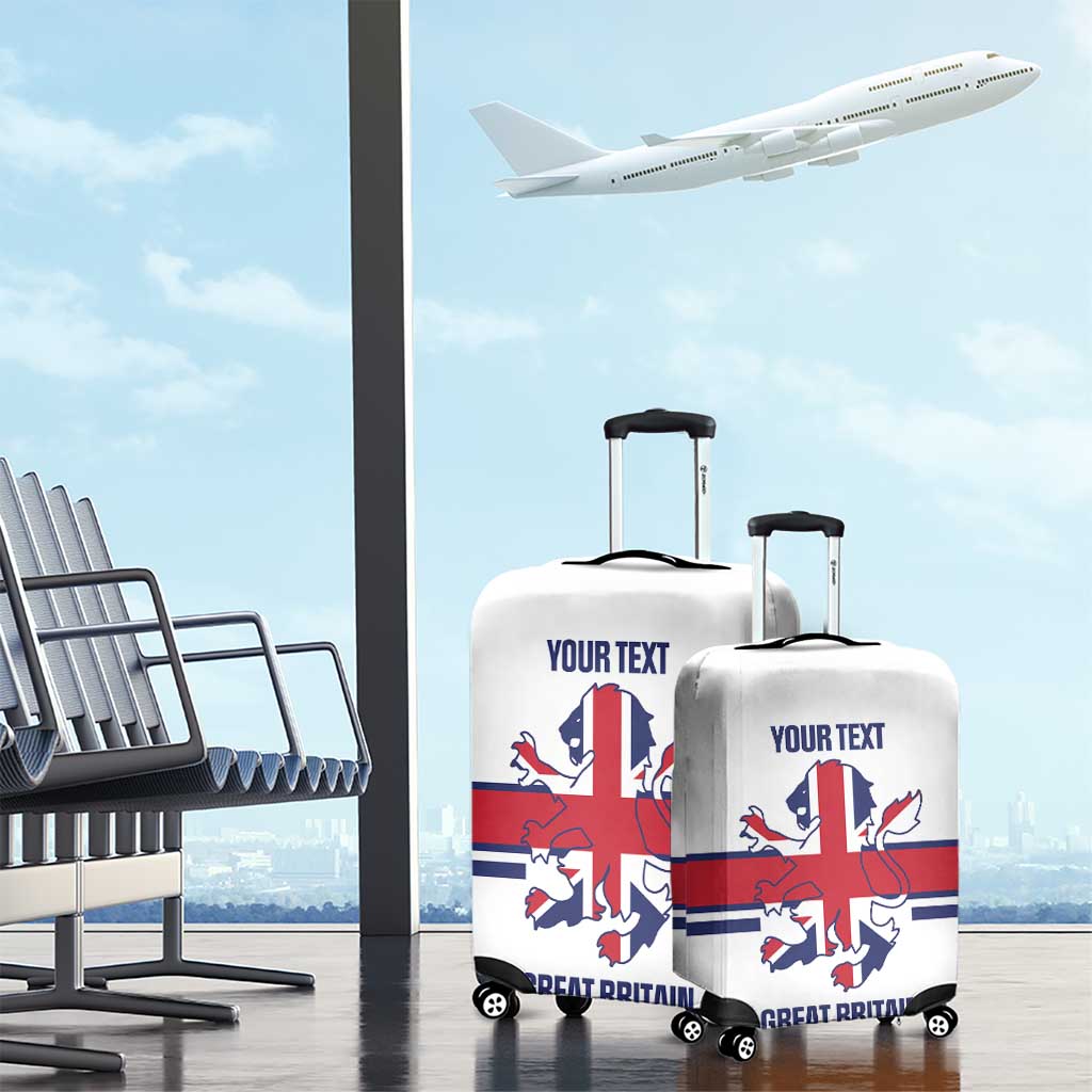 Custom Great Britain Hockey Luggage Cover 2025 Go Champions LT14