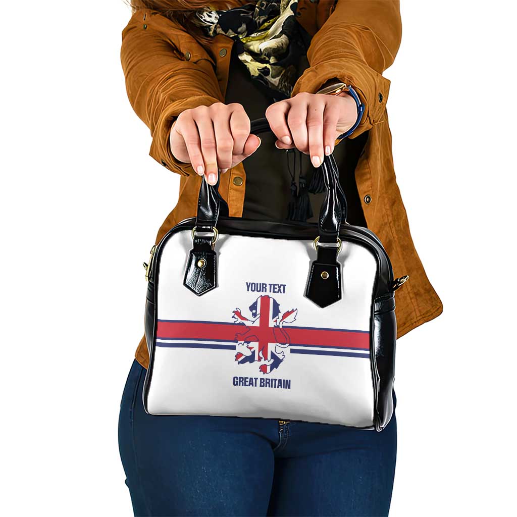 Custom Great Britain Hockey Shoulder Handbag 2025 Go Champions LT14