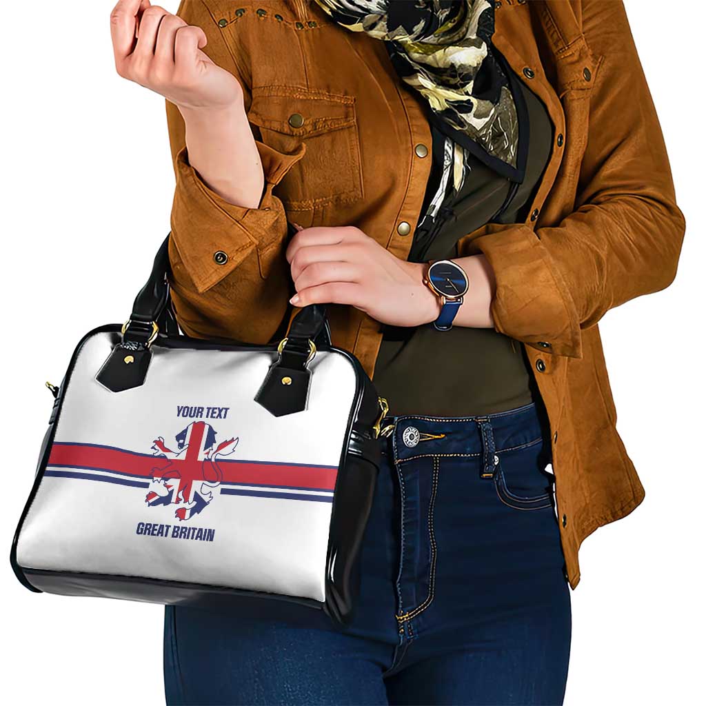 Custom Great Britain Hockey Shoulder Handbag 2025 Go Champions LT14