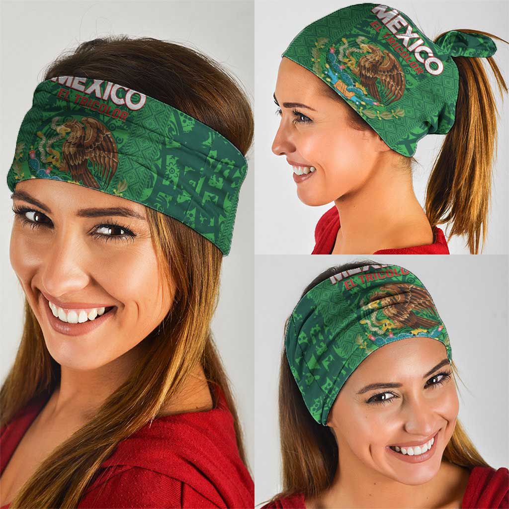 Custom Mexico Football Neck Gaiter 2025 El Tri Champions Green Color LT14