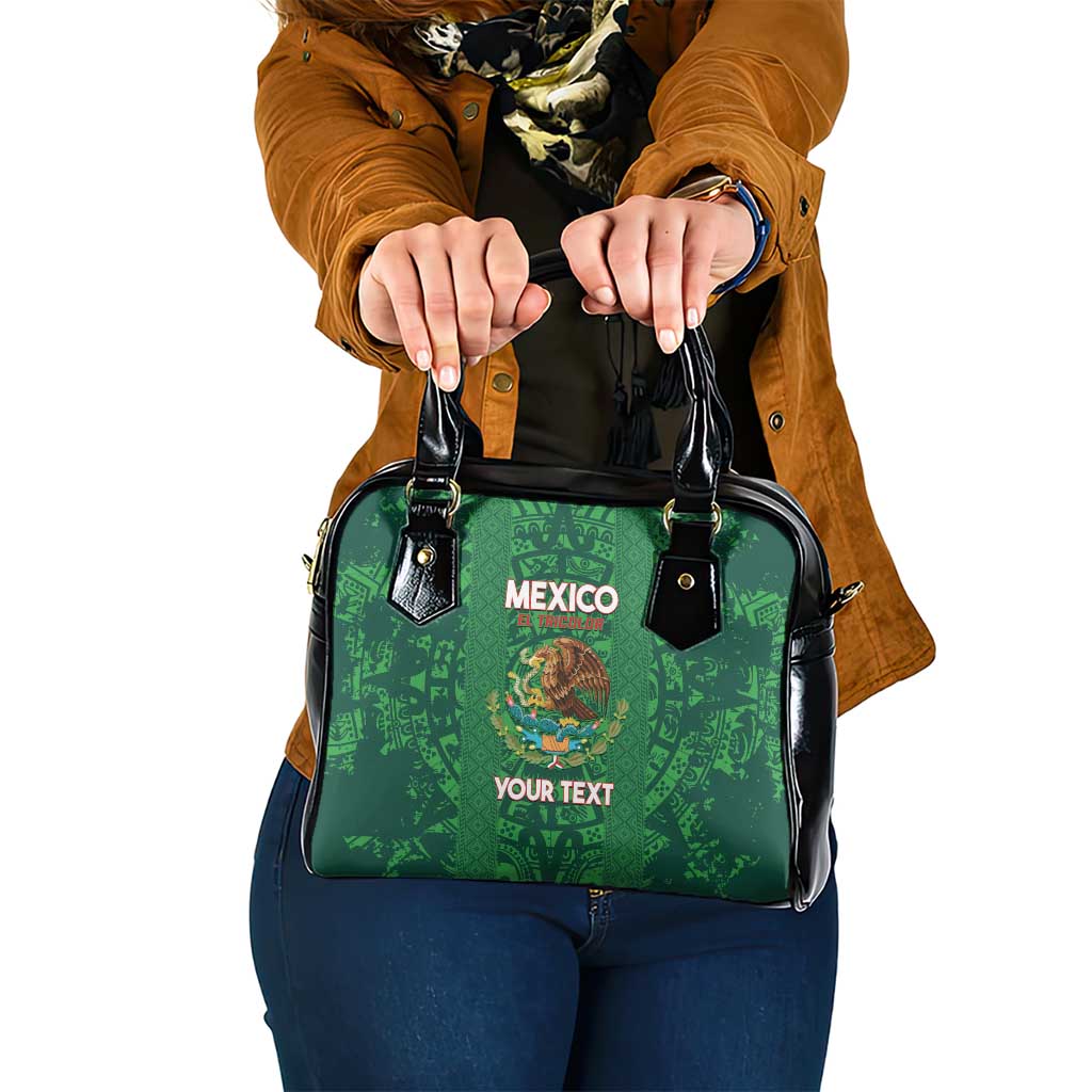 Custom Mexico Football Shoulder Handbag 2025 El Tri Champions Green Color LT14