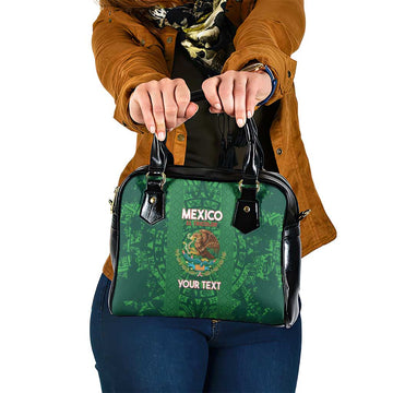 Custom Mexico Football Shoulder Handbag 2025 El Tri Champions Green Color LT14