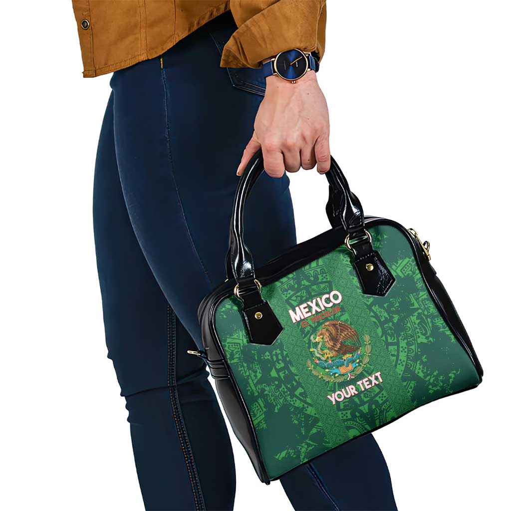 Custom Mexico Football Shoulder Handbag 2025 El Tri Champions Green Color LT14