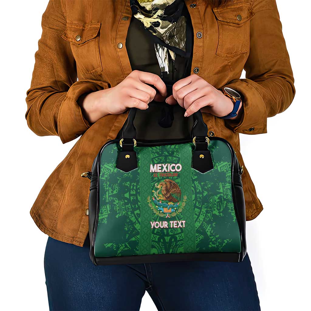 Custom Mexico Football Shoulder Handbag 2025 El Tri Champions Green Color LT14