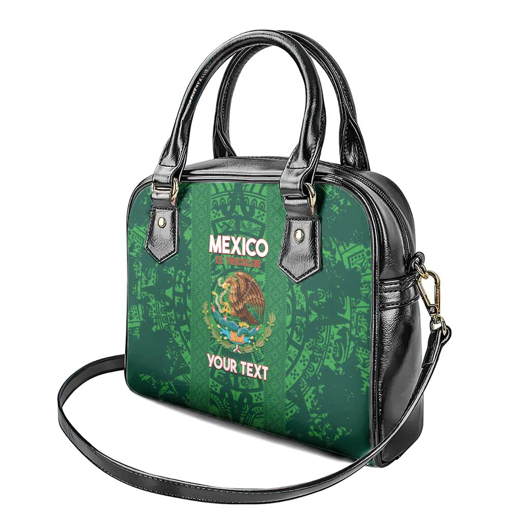 Custom Mexico Football Shoulder Handbag 2025 El Tri Champions Green Color LT14