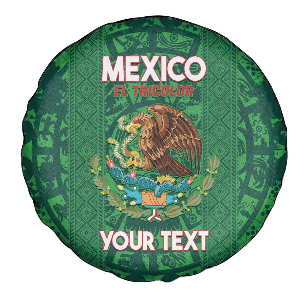 Custom Mexico Football Spare Tire Cover 2025 El Tri Champions Green Color LT14