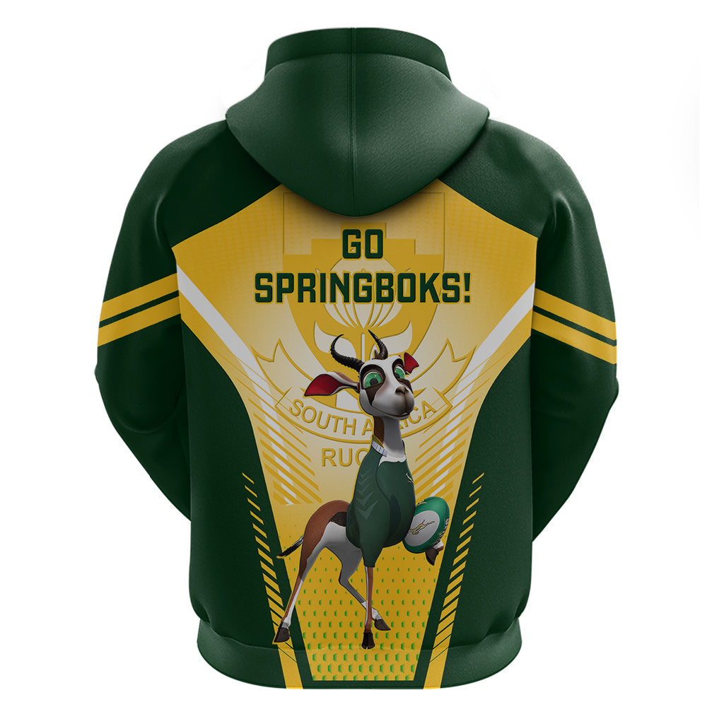 South Africa Rugby Hoodie 2023 World Cup Springboks Mascot LT14