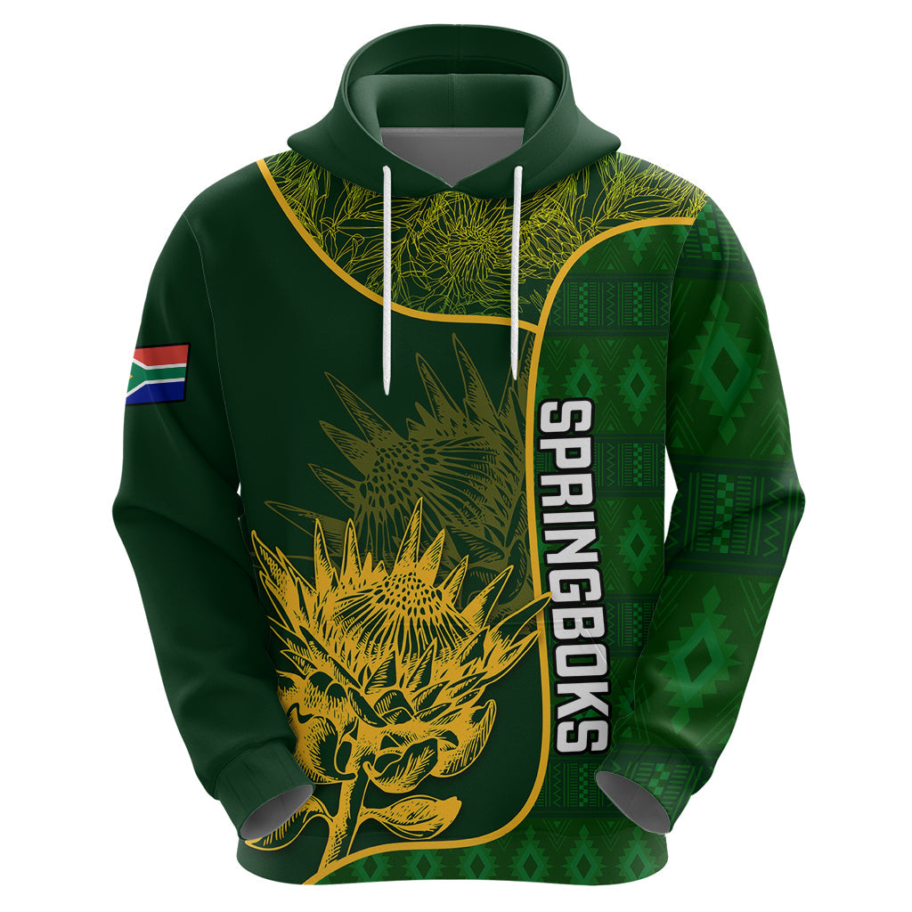 Custom South Africa Rugby Hoodie 2023 Go Champions Springboks With Protea LT14