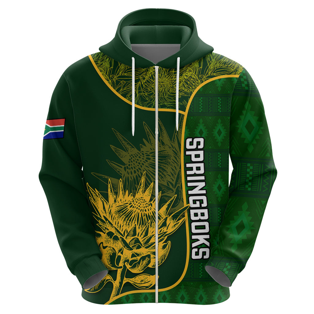 Custom South Africa Rugby Hoodie 2023 Go Champions Springboks With Protea LT14