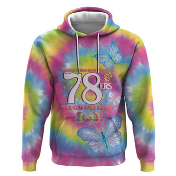 First Sydney Madri Gras Australia Hoodie 78ers Still Out And Proud LT14