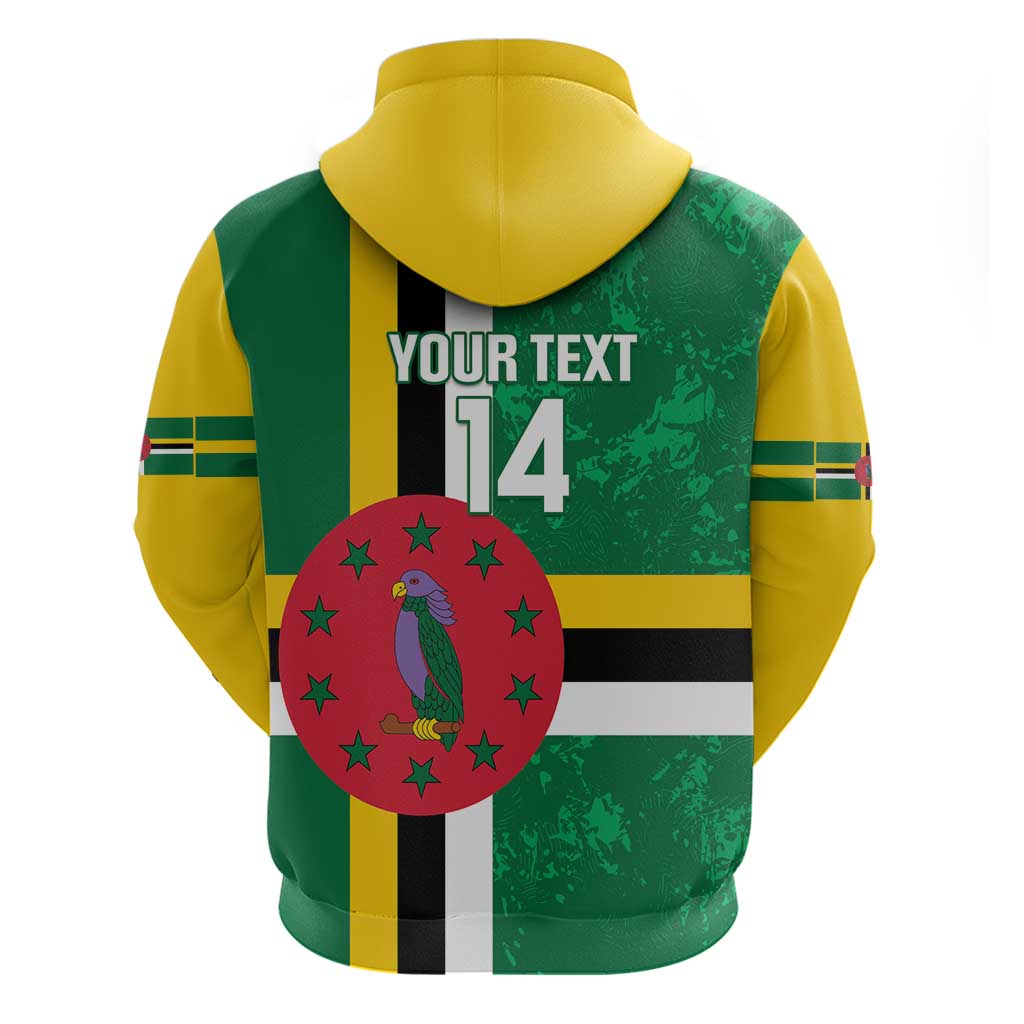 Custom Dominica Football Hoodie 2025 Go Dominik LT14