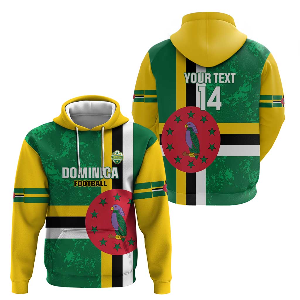 Custom Dominica Football Hoodie 2025 Go Dominik LT14