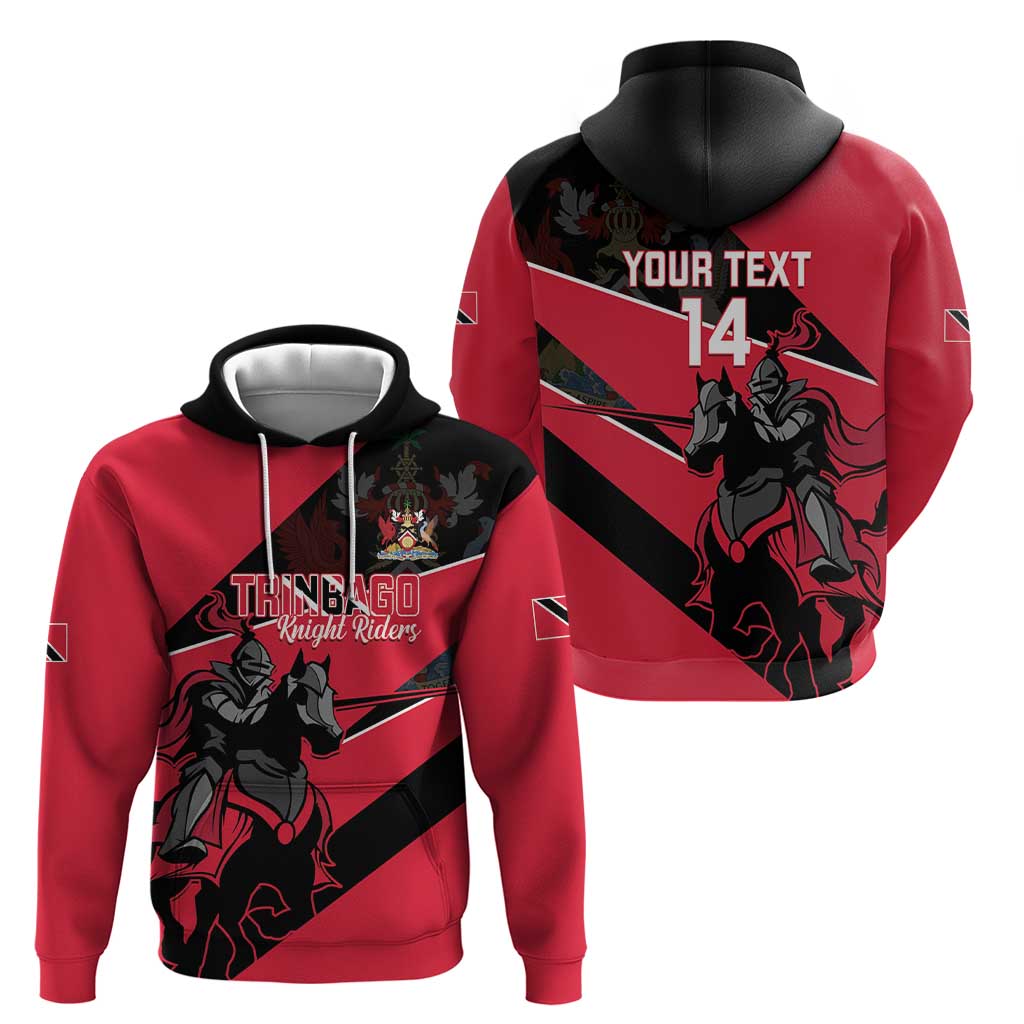 Custom Trinidad and Tobago Cricket Hoodie Come On Trinbago Knight Riders LT14