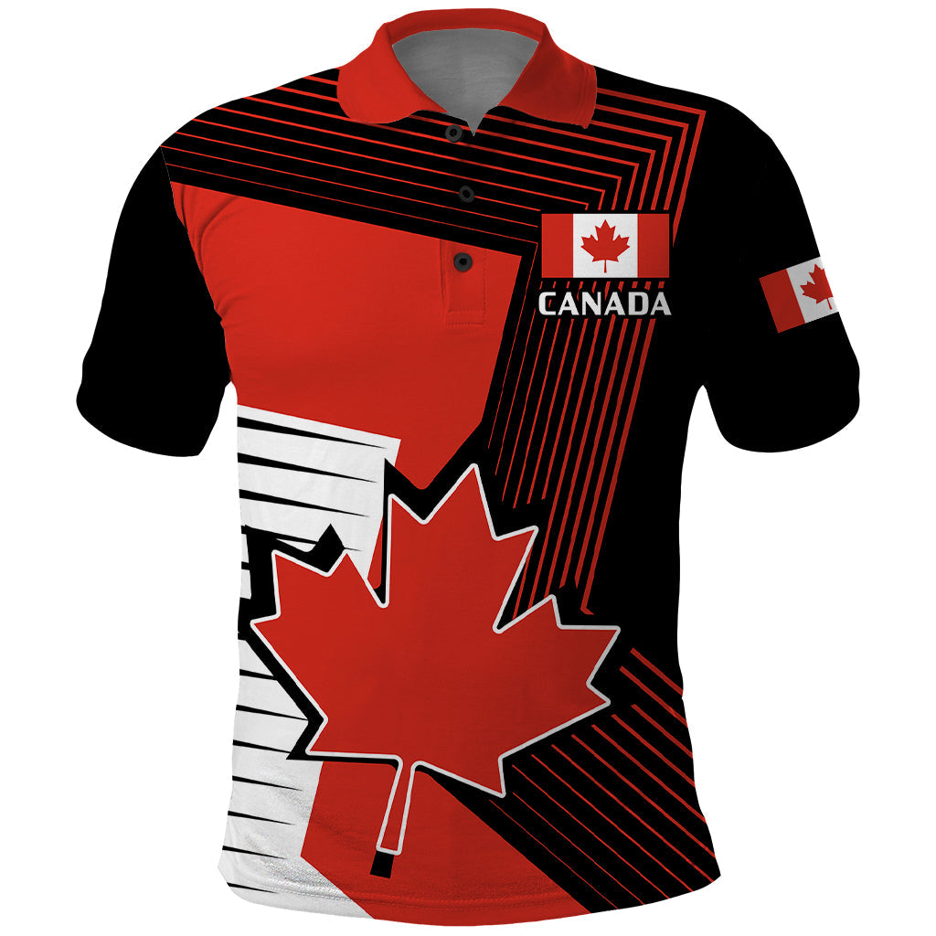 Custom July 1 Canada Polo Shirt Independence Day with Canadian Maple Leaf LT14