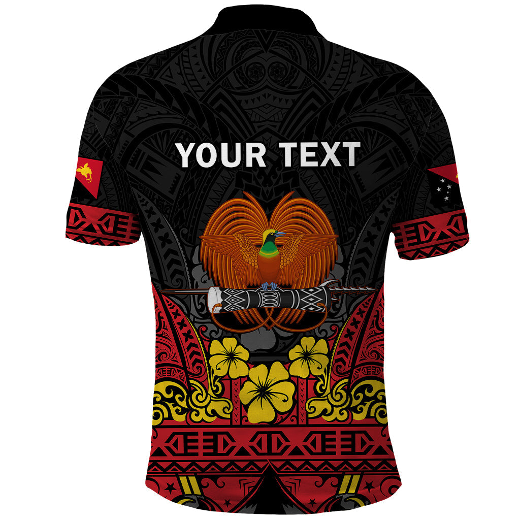 Personalised Independence Day Papua New Guinea Polo Shirt PNG Bird of Paradise 48th Anniversary LT14