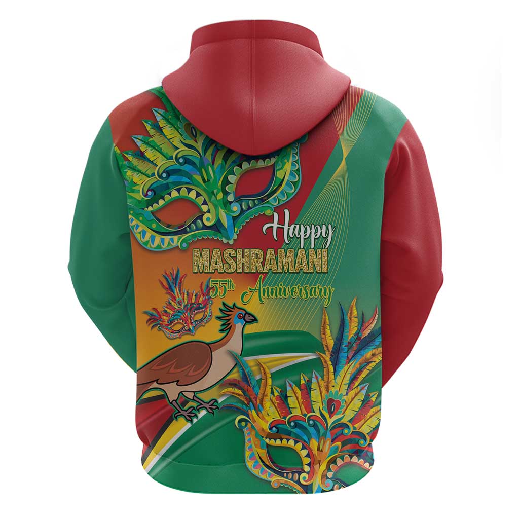 Guyana Republic Day Hoodie Happy Mashramani 55th Anniversary LT14